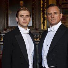 Downton Abbey Hugh Bonneville E Dan Stevens In Una Foto Promozionale Della Serie 260734