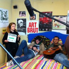 Andrea Carpinteri sul set della fiction Così è la vita