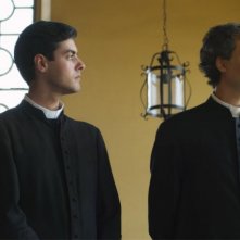 Andrea Carpinteri sul set di Maìn - La casa della felicità