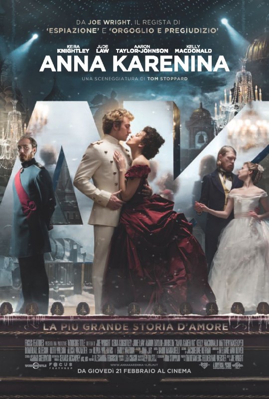 Anna Karenina La Locandina Italiana Del Film 260802