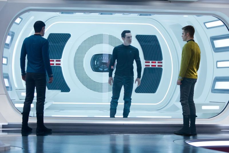 Benedict Cumberbatch Chris Pine E Zachary Quinto Nella Prima Immagine Ufficiale Di Star Trek Into Da 260849