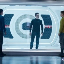 Benedict Cumberbatch Chris Pine E Zachary Quinto Nella Prima Immagine Ufficiale Di Star Trek Into Da 260849
