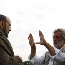 11 settembre 1683: F. Murray Abraham sul set insieme al regista Renzo Martinelli e a Enrico Lo Verso