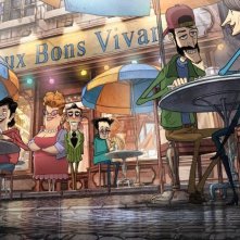 La bottega dei suicidi: una bella scena urbana tratta dal film di Patrice Leconte