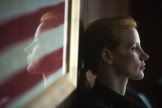 Operazione Zero Dark Thirty: Jessica Chastain in un bel primo piano di profilo