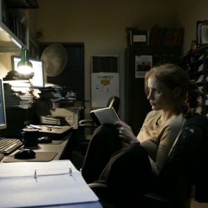 Operazione Zero Dark Thirty: Jessica Chastain in una scena tratta dal film