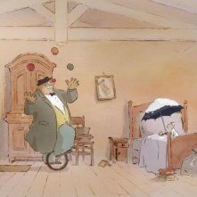 una scena del film Ernest & Celestine (2012)