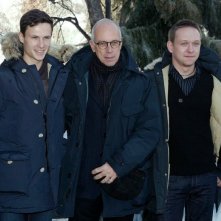 Educazione siberiana: Gabriele Salvatores tra gli interpreti Arnas Fedaravicius e Vilius Tumalavicius a Courmayeur Noir 2012