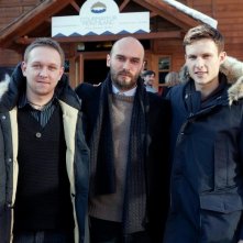 Educazione siberiana: Nicolai Lilin tra gli interpreti Arnas Fedaravicius e Vilius Tumalavicius a Courmayeur Noir 2012