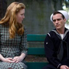 The Master: Madisen Beaty con Joaquin Phoenix in una scena