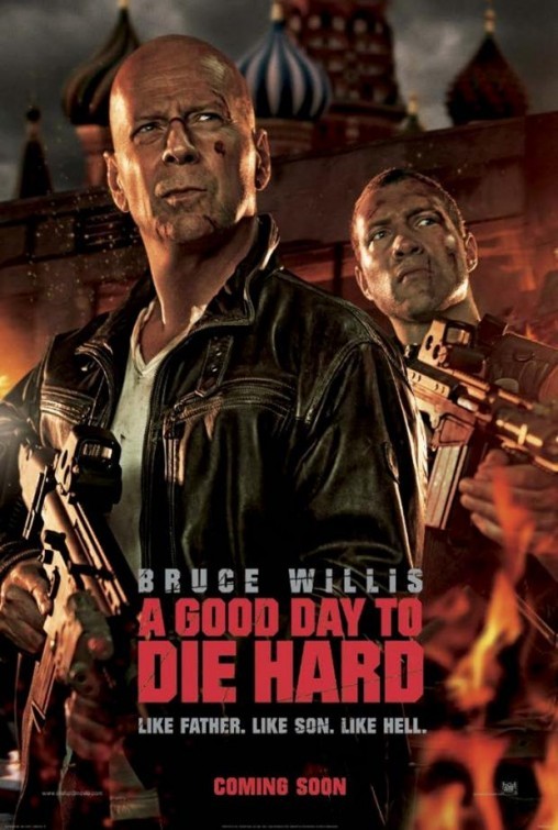 A Good Day To Die Hard Nuovo Poster Uk 261213