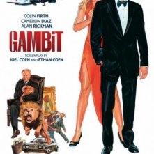 Gambit: il poster 'disegnato' del film