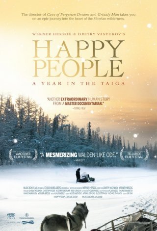 Happy People: A Year in the Taiga: la locandina del film