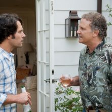 Paul Rudd e Albert Brooks in una scena di Questi sono i 40