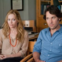 Paul Rudd e Leslie Mann in una scena di Questi sono i 40