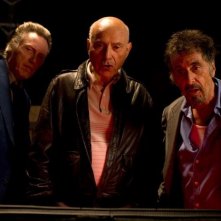 Stand Up Guys: i protagonisti Al Pacino, Christopher Walken e Alan Arkin in una scena