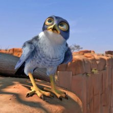 Zambezia: il giovane falcon Kai in una scena del film