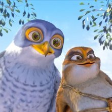 Zambezia: il giovane Kai in una scena del film insieme a Ezee