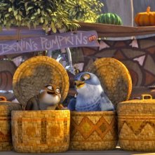 Zambezia: il giovane Kai in una scena del film insieme all'amico Ezee