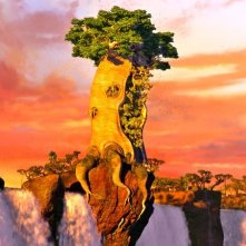 Zambezia: la città di Zambezia in una colorata immagine del film