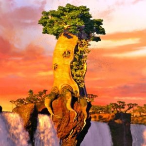 Zambezia: la città di Zambezia in una colorata immagine del film