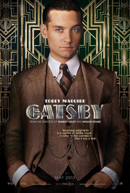 The Great Gatsby Character Poster Per Tobey Maguire 261487