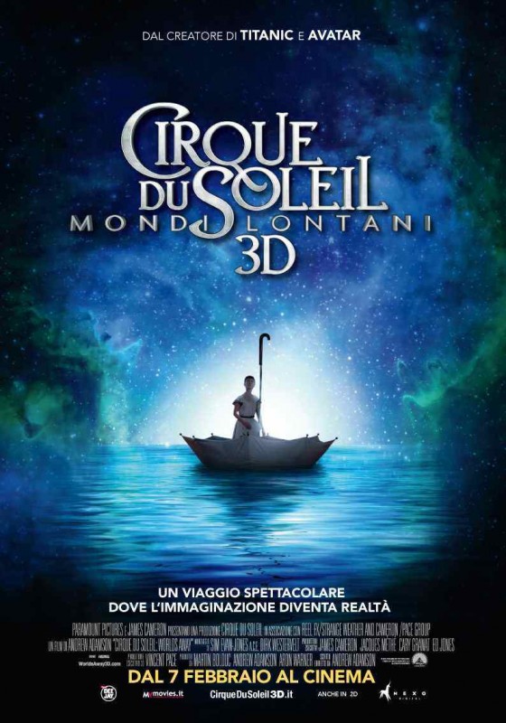 Cirque Du Soleil Mondi Lontani 3D La Locandina Italiana 261570