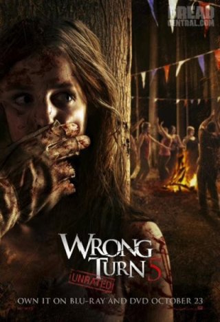 Wrong Turn 5 - Bagno di sangue: la locandina del film