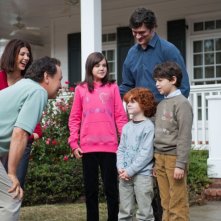 Billy Crystal, Marisa Tomei e Tom Everett Scott  in Parental Guidance con Joshua Rush, Bailee Madison, Kyle Harrison Breitkopf