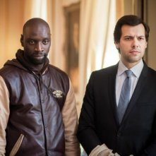 Omar Sy con Laurent Lafitte in De l'autre côté du périph