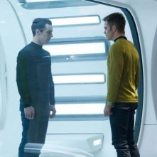 Benedict Cumberbatch E Chris Pine A Confronto In Una Scena Di Star Trek Into Darkness 261887
