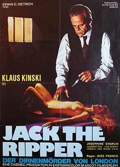 Erotico profondo - Jack lo squartatore: la locandina del film