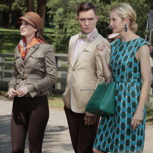 Gossip Girl: Leighton Meester, Ed Westwick e Kelly Rutherford nell'episodio Portrait of a Lady Alexander