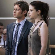Gossip Girl: Michelle Trachtenberg e Chace Crawford una scena dell'episodio Gone Maybe Gone
