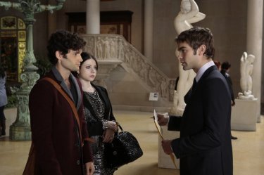 Gossip Girl: Penn Badgley, Michelle Trachtenberg and Chace Crawford in the final episode New York, I Love You XOXO