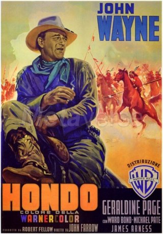 Hondo: la locandina del film