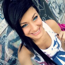 Un primo piano di Roberta Carluccio