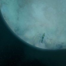 Cirque du Soleil: Mondi lontani 3D, un'immagine dello spazio tratta dal film