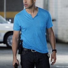 CSI Miami: Adam Rodriguez in una scena dell'episodio Il killer leggendario, della decima stagione