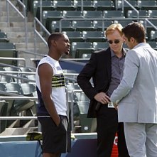 CSI Miami: Jonathan Togo, David Caruso, Aml Ameen in una scena dell'episodio A rischio, della decima stagione