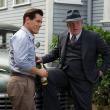Gangster Squad: Josh Brolin e Nick Nolte in una scena