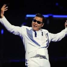 Il Rapper Coreano Psy Durante Una Performance 262007