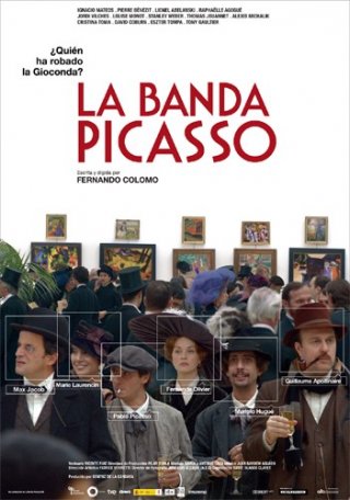 La banda Picasso: la locandina del film