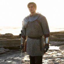 Merlin: Bradley James in una scena dell'episodio Il labirinto Gedref, della prima stagione