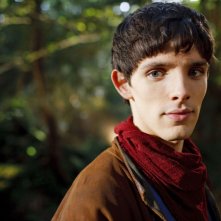 Merlin: Colin Morgan durante un momento dell'episodio Il labirinto Gedref, della prima stagione