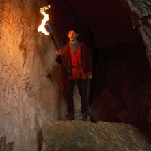 Merlin: Colin Morgan in una scena dell'episodio Uccidere il Re della prima stagione