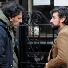 Inside Llewyn Davis: il regista Joel Coen e Oscar Isaac sul set