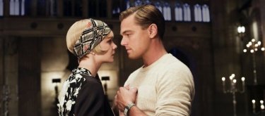 una sensuale immagini di Leonardo DiCaprio e Carey Mulligan in The Great Gatsby