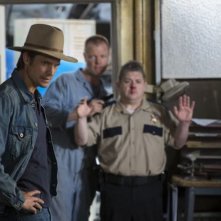 Justified: Timothy Olyphant in una  scena dell'episodio Hole in the Wall