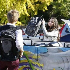 Switched at Birth; Lucas Grabeel e Vanessa Marano nell'episodio The Door to Freedom, della seconda stagione